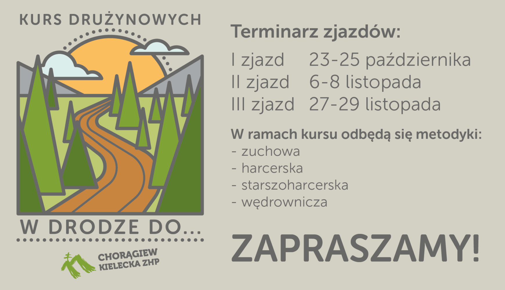 Kurs Drużynowych „W drodze do…” 2020