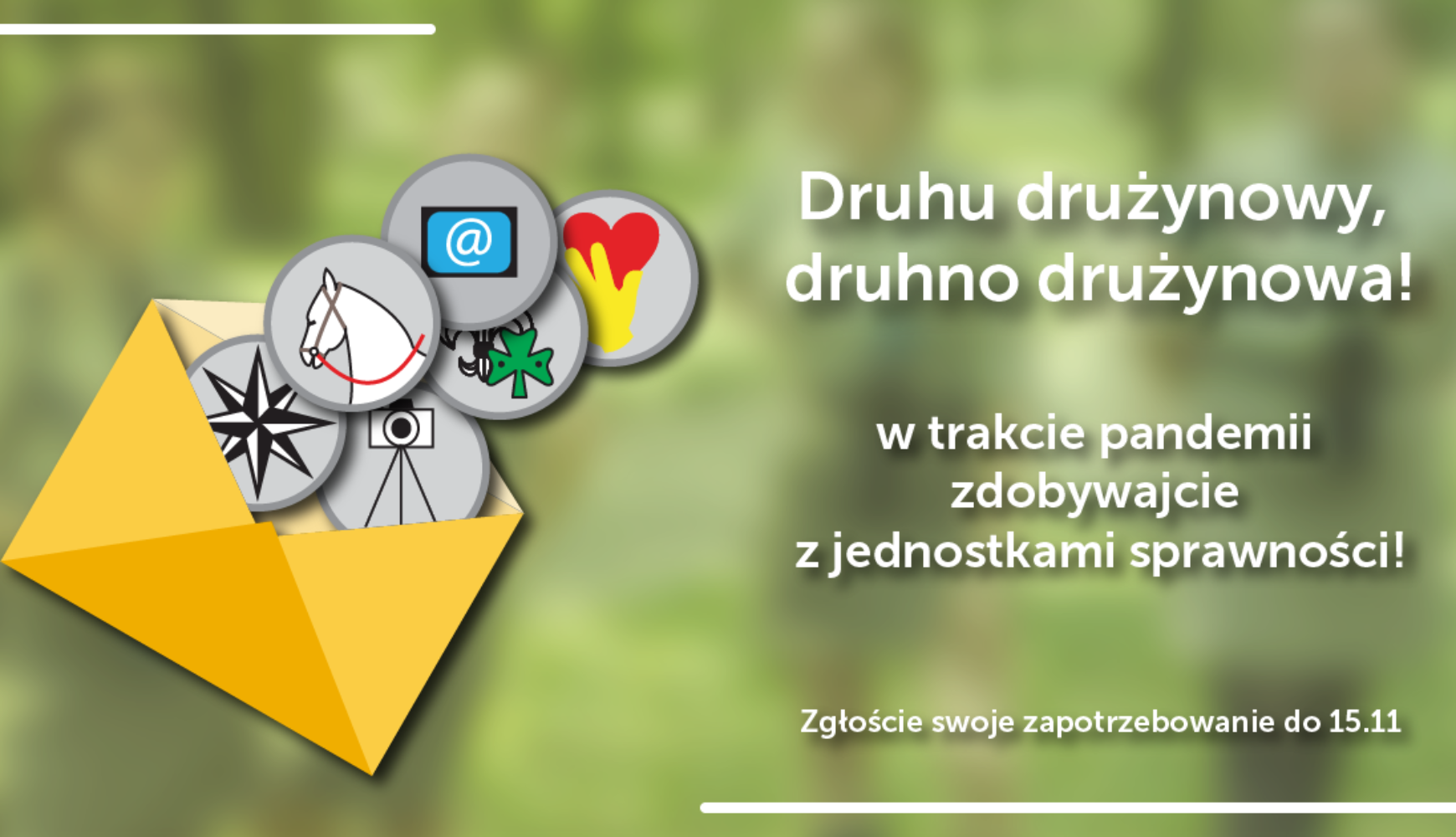 Pakiety wysyłkowe sprawności dla gromad i drużyn!