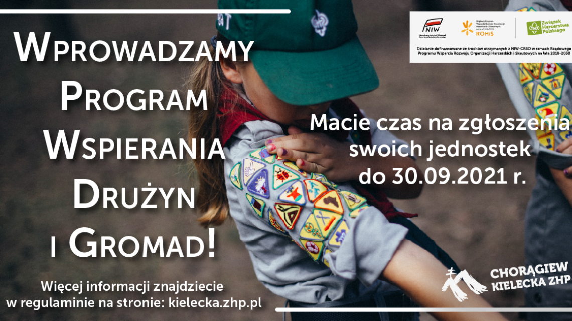 Program Wspierania Drużyn i Gromad 2021/2022