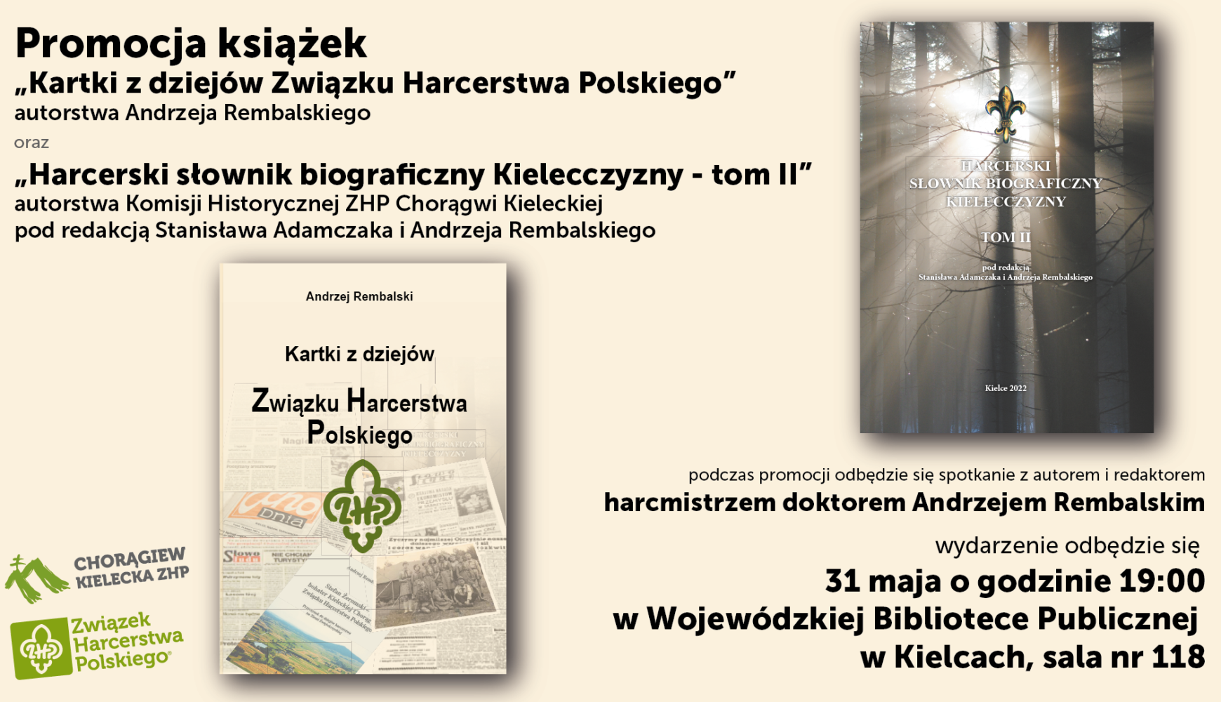 Promocja książek – 31.05.2022