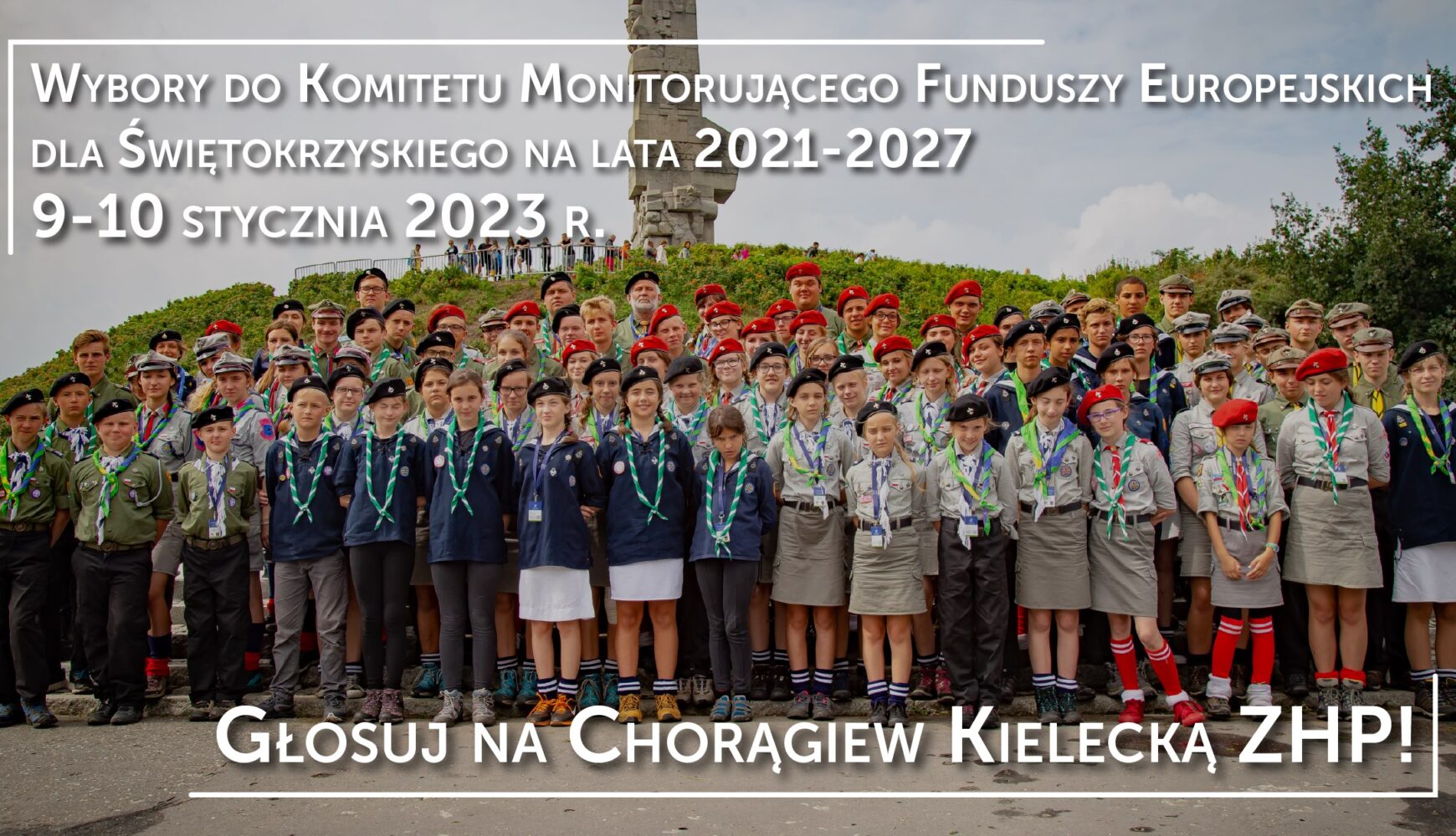 Głosuj na Chorągiew Kielecką do Komitetu Monitorującego!